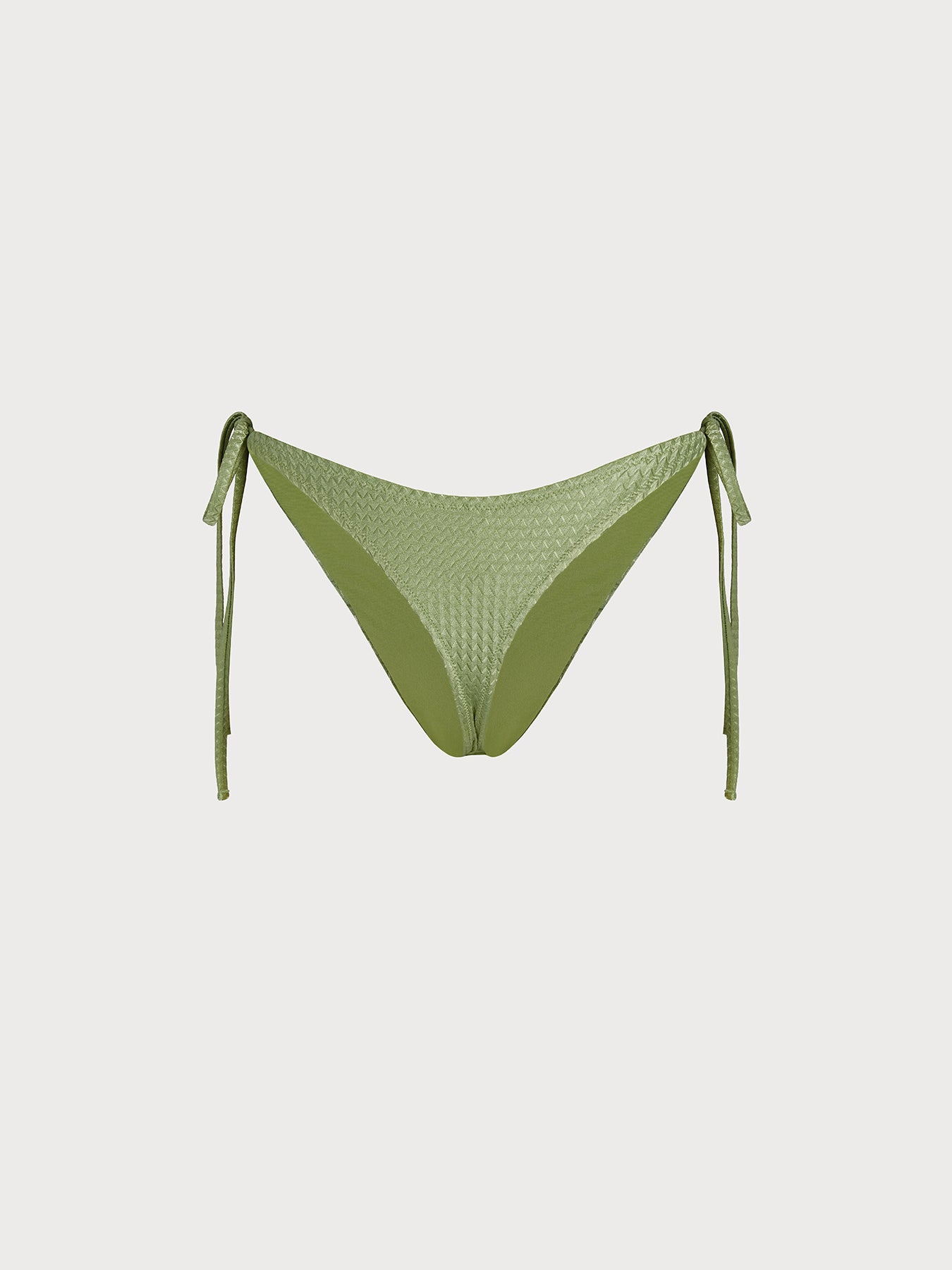 Women Knitted Polyester Bikini Bottoms Sustainable Bikinis - BERLOOK