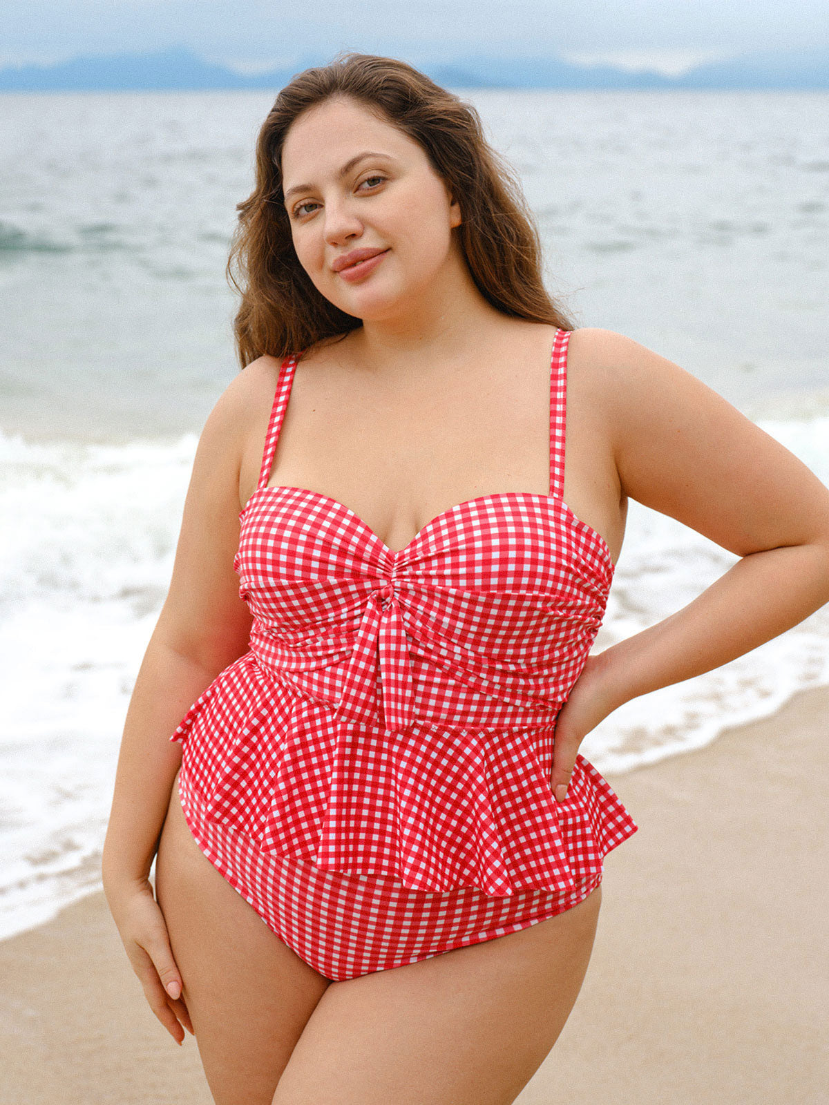 Women Knitted Polyester Bikini Bottoms Sustainable Plus Size Bikinis - BERLOOK