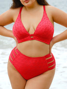 Women Knitted Polyester Bikini Bottoms Sustainable Plus Size Bikinis - BERLOOK