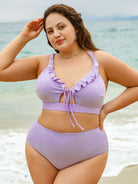 Women Knitted Polyester Bikini Bottoms Sustainable Plus Size Bikinis - BERLOOK