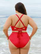 Women Knitted Polyester Bikini Bottoms Sustainable Plus Size Bikinis - BERLOOK