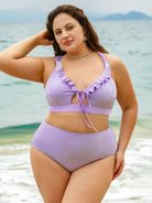 Women Knitted Polyester Bikini Bottoms Sustainable Plus Size Bikinis - BERLOOK