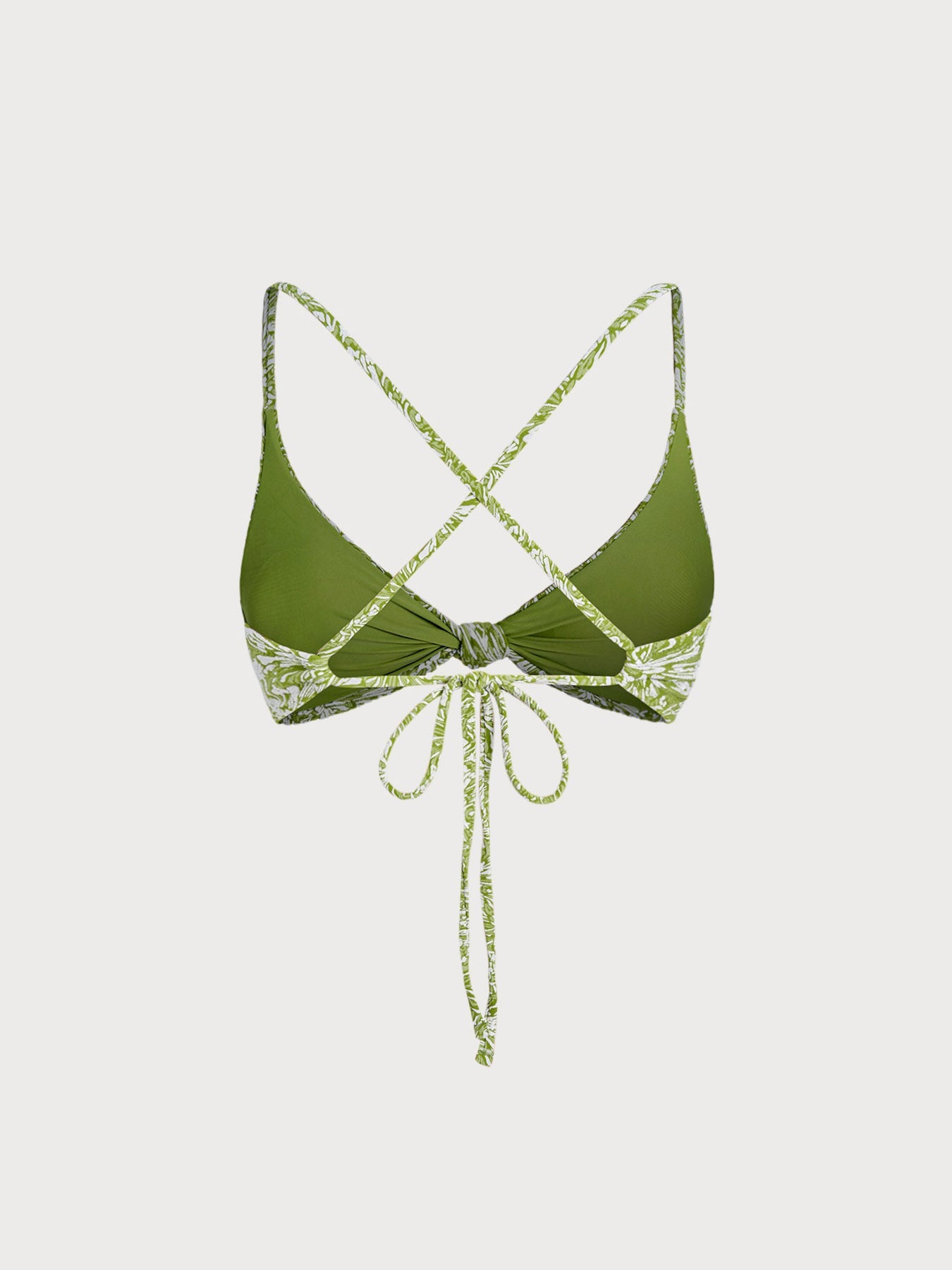 Women Knitted Polyester Bikini Tops Sustainable Bikinis - BERLOOK