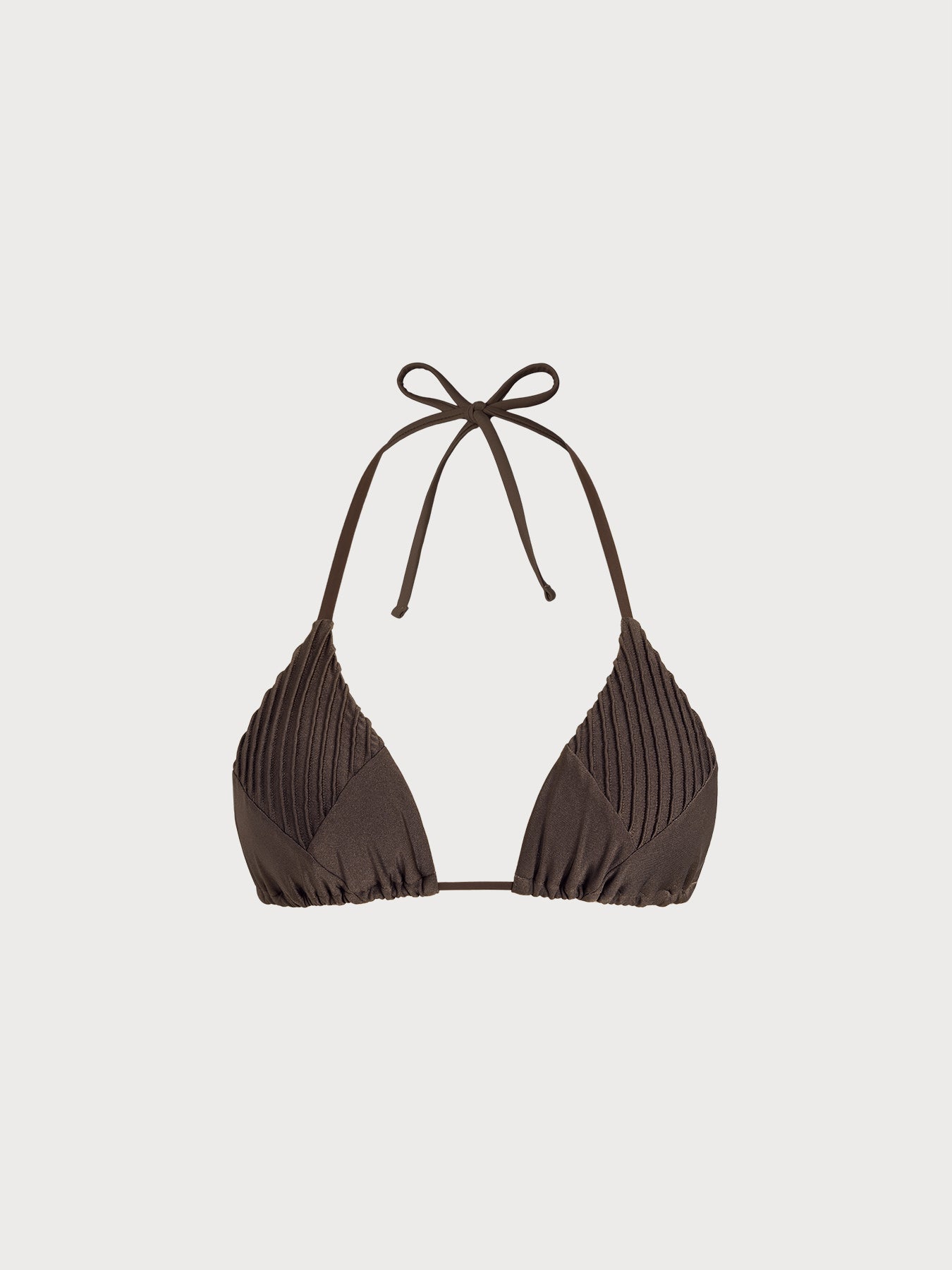 Women Knitted Polyester Bikini Tops Sustainable Bikinis - BERLOOK