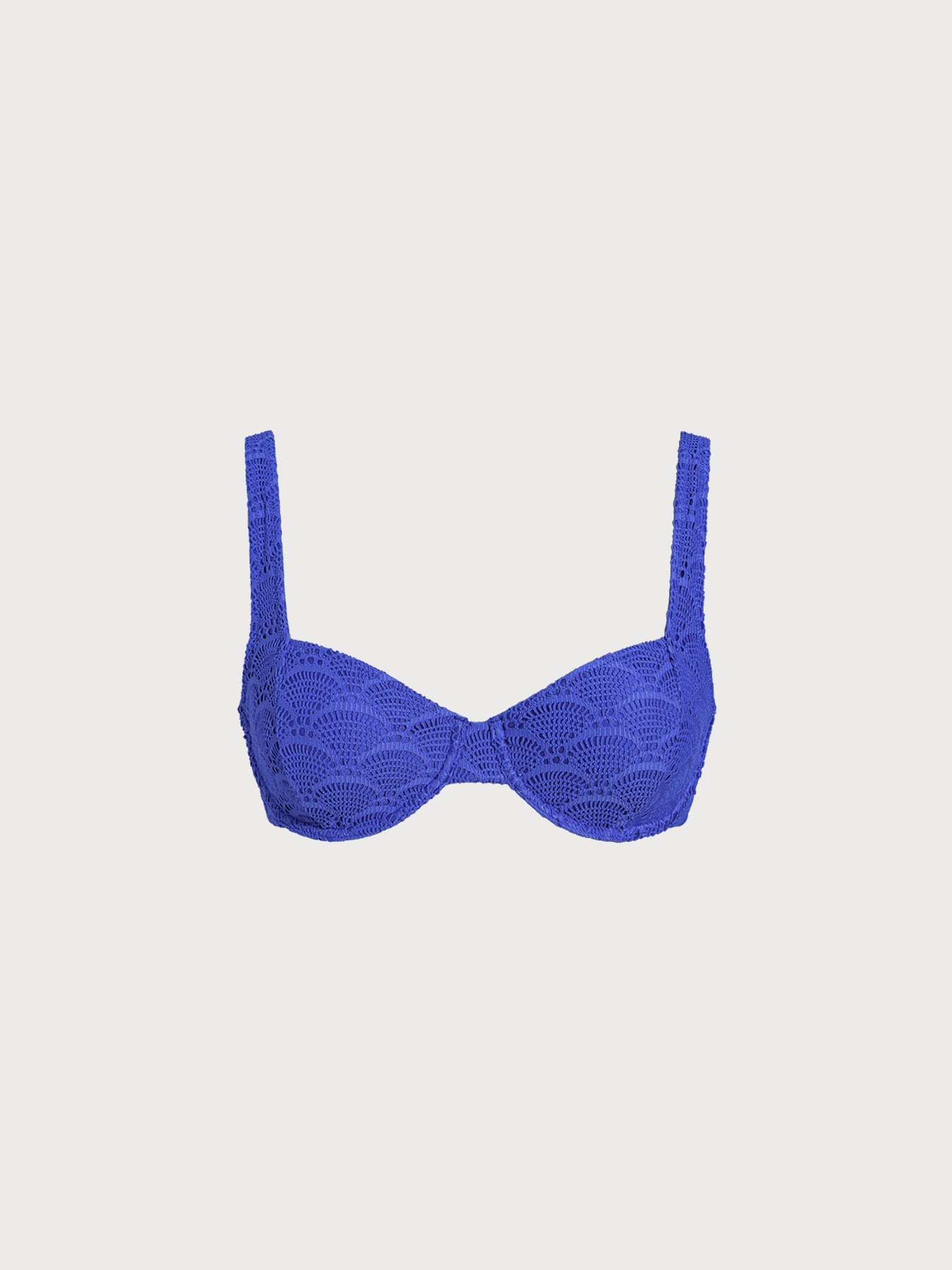 Women Knitted Polyester Bikini Tops Sustainable Bikinis - BERLOOK