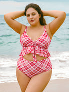 Women Knitted Polyester Bikini Tops Sustainable Plus Size Bikinis - BERLOOK