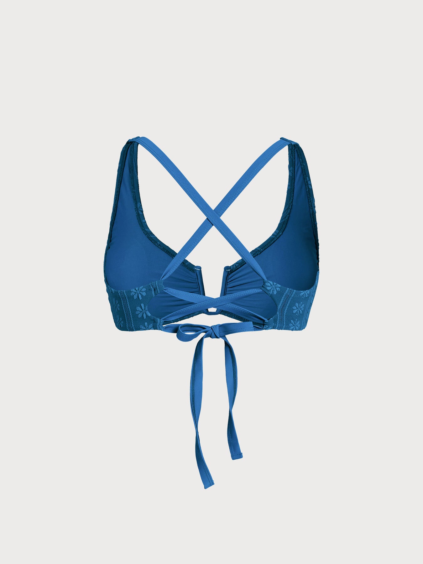 Women Knitted Polyester Bikini Tops Sustainable Plus Size Bikinis - BERLOOK