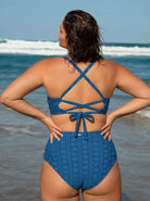 Women Knitted Polyester Bikini Tops Sustainable Plus Size Bikinis - BERLOOK
