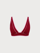Women Knitted Polyester  Bikini Tops Sustainable Plus Size One-Pieces - BERLOOK