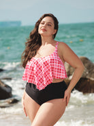 Women Knitted Polyester Bikini Tops Sustainable Plus Size Tankinis - BERLOOK