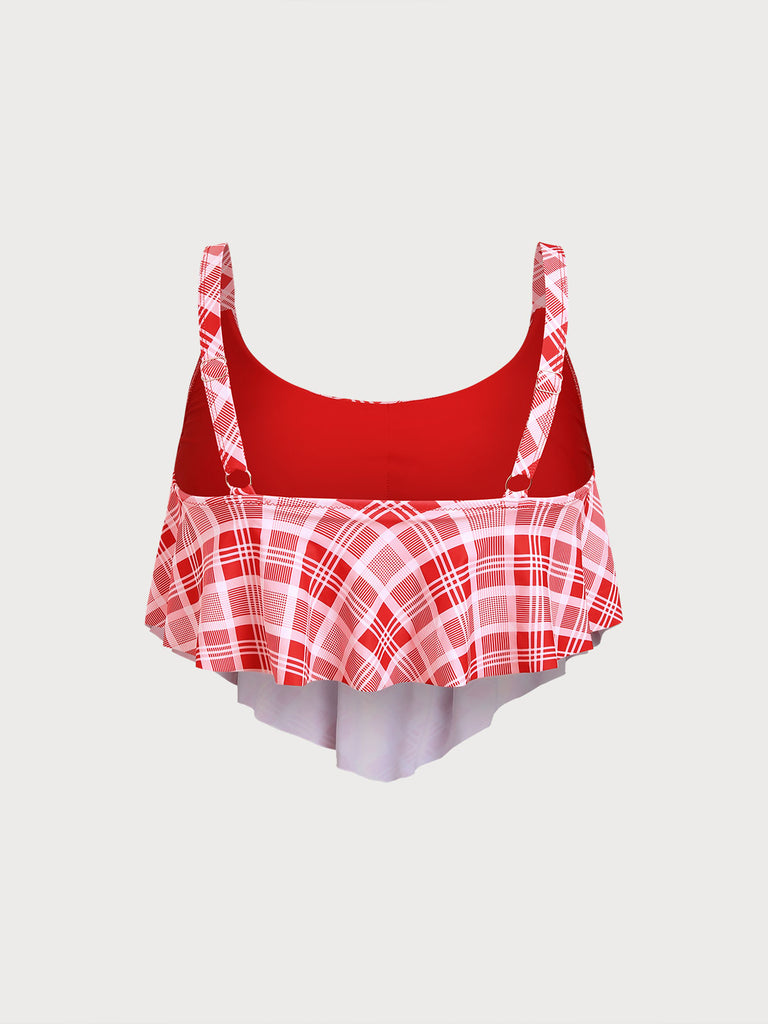 Women Knitted Polyester Bikini Tops Sustainable Plus Size Tankinis - BERLOOK