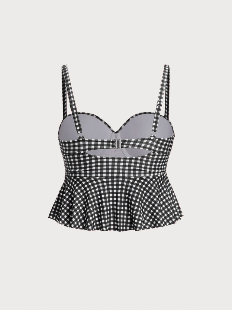 Women Knitted Polyester Bikini Tops Sustainable Plus Size Tankinis - BERLOOK