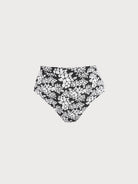 Women Knitted Polyester Blended Bikini Bottoms Black Sustainable Plus Size Bikinis - BERLOOK