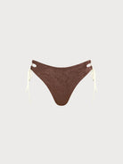 Women Knitted Polyester Blended  Bikini Bottoms Sustainable Bikinis - BERLOOK