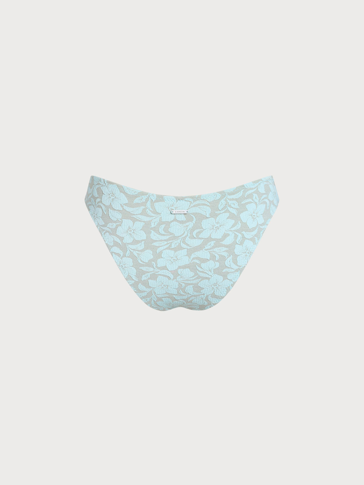 Women Knitted Polyester Blended Bikini Bottoms Sustainable Bikinis - BERLOOK