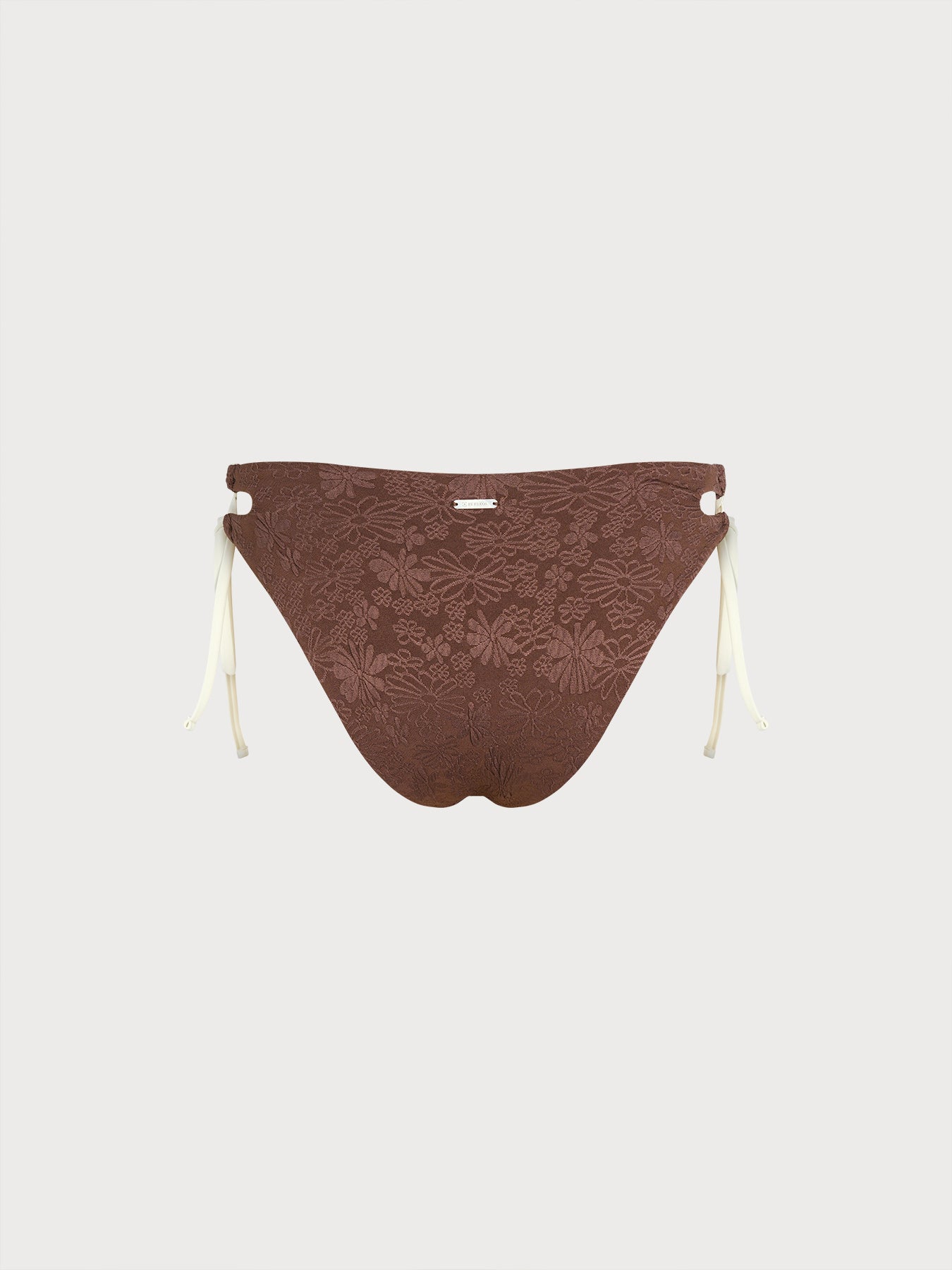 Women Knitted Polyester Blended  Bikini Bottoms Sustainable Bikinis - BERLOOK