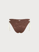 Women Knitted Polyester Blended  Bikini Bottoms Sustainable Bikinis - BERLOOK