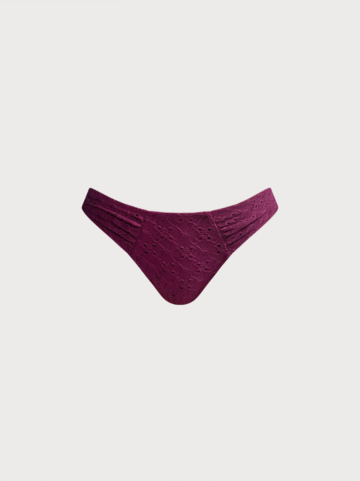 Women Knitted Polyester Blended Bikini Bottoms Sustainable Bikinis - BERLOOK