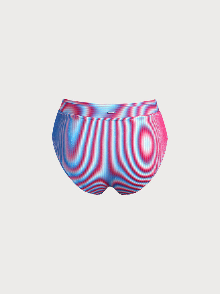 Women Knitted Polyester Blended Bikini Bottoms Sustainable Plus Size Bikinis - BERLOOK