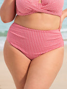 Women Knitted Polyester blended Bikini Bottoms Sustainable Plus Size Bikinis - BERLOOK