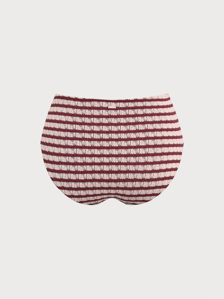 Women Knitted  Polyester Blended Bikini Bottoms Sustainable Plus Size Tankinis - BERLOOK