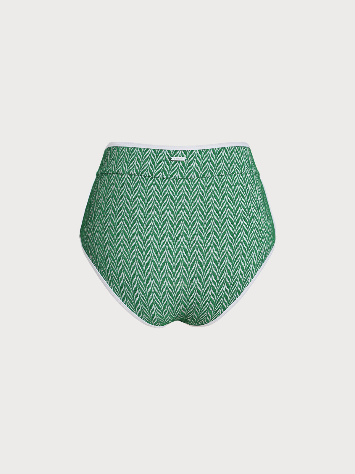 Women Knitted Polyester Blended Bikini Bottoms Sustainable Surfing Clothes - BERLOOK