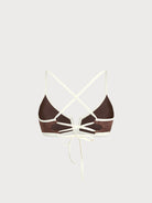 Women Knitted Polyester Blended Bikini Tops Sustainable Bikinis - BERLOOK