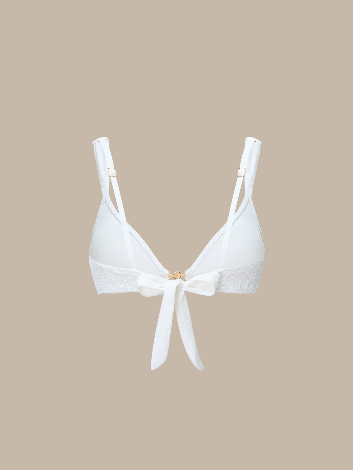Women Knitted Polyester Blended Bikini Tops Sustainable Bikinis - BERLOOK