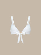 Women Knitted Polyester Blended Bikini Tops Sustainable Bikinis - BERLOOK
