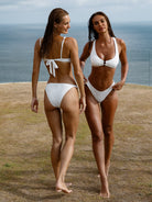 Women Knitted Polyester Blended Bikini Tops Sustainable - BERLOOK