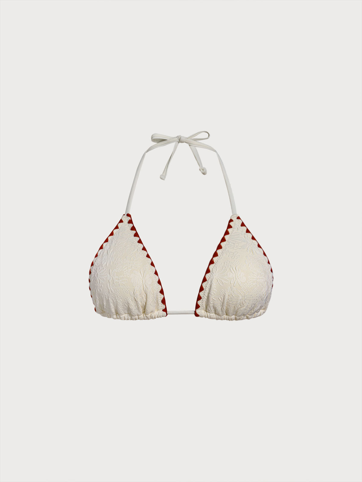 Women Knitted Polyester Blended Bikini Tops Sustainable Bikinis - BERLOOK