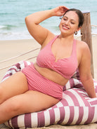 Women Knitted Polyester blended Bikini Tops Sustainable Plus Size Bikinis - BERLOOK