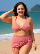 Women Knitted Polyester blended Cover ups Sustainable Plus Size Cover-ups - BERLOOK