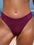Women Knitted Polyester Blended Tankini Bottoms Sustainable Bikinis - BERLOOK
