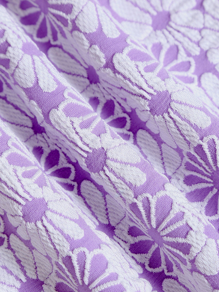 Women Knitted Polyester Blended Tankini Bottoms Sustainable Plus Size Tankinis - BERLOOK