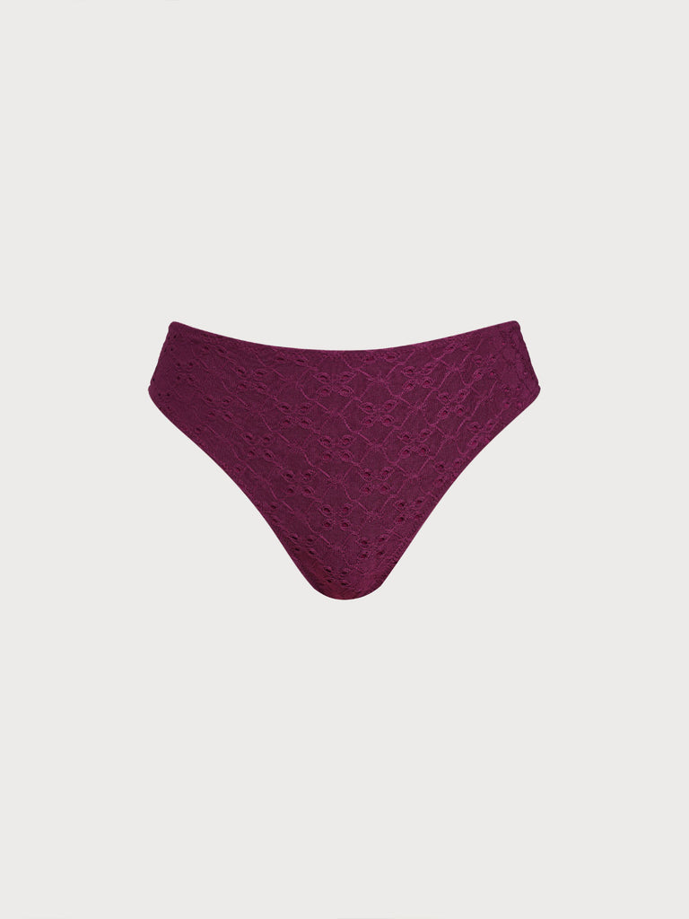 Women Knitted Polyester Blended Tankini Bottoms Sustainable Tankinis - BERLOOK