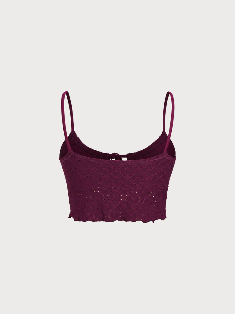 Women Knitted Polyester Blended Tankini Tops Sustainable Tankinis - BERLOOK