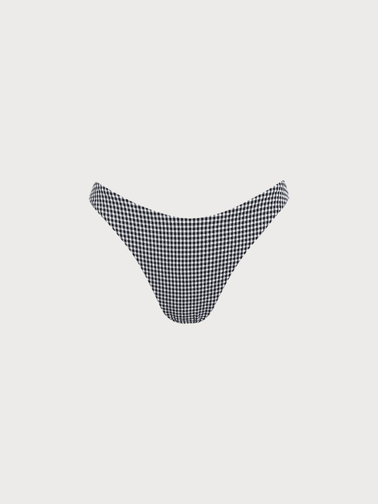 Women Knitted Polyester Nylon Blended Bikini Bottoms Sustainable Bikinis - BERLOOK