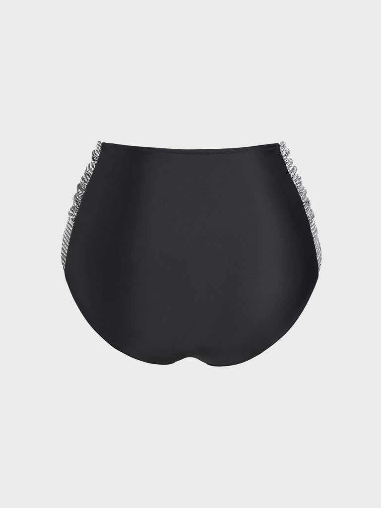 Women Knitted Polyester Nylon Blended Bikini Bottoms Sustainable Plus Size Bikinis - BERLOOK