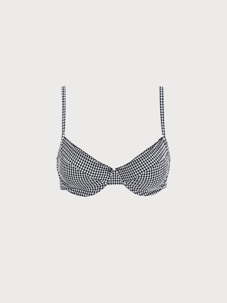 Women Knitted Polyester Nylon Blended Bikini Tops Sustainable Bikinis - BERLOOK