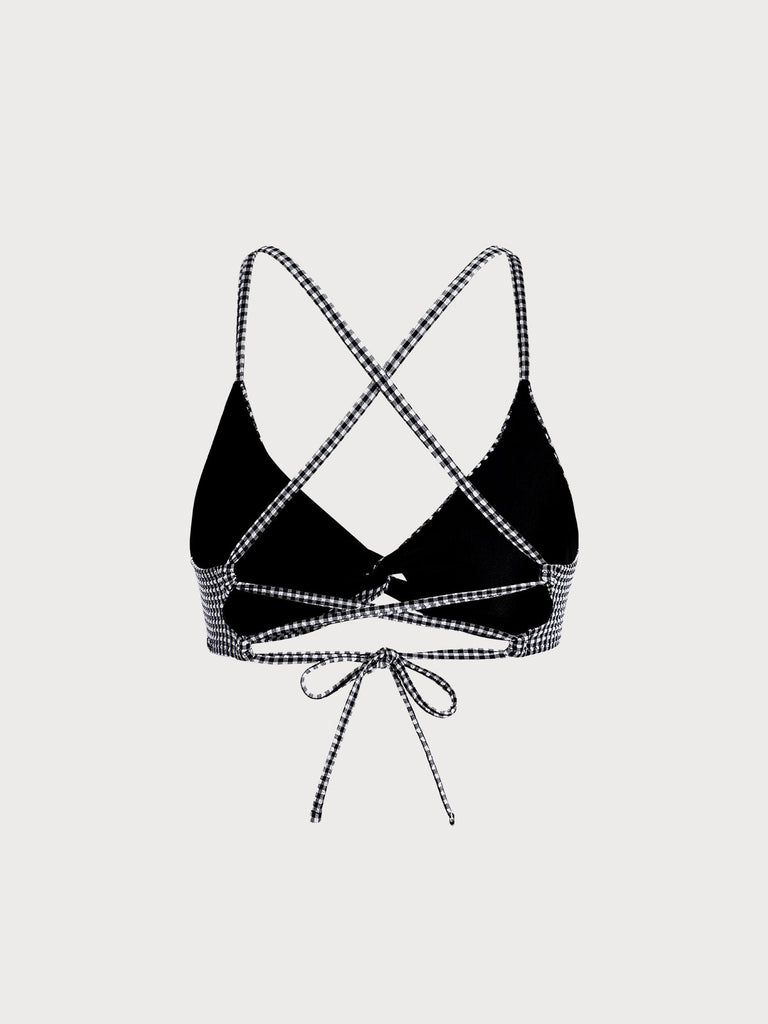 Women Knitted Polyester Nylon Blended Bikini Tops Sustainable Bikinis - BERLOOK