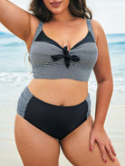 Women Knitted Polyester Nylon Blended Bikini Tops Sustainable Plus Size Bikinis - BERLOOK