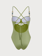 Women Knitted Polyester One Pieces Swimwear Sustainable One-Pieces - BERLOOK