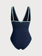 Women Knitted Polyester One Pieces Swimwear Sustainable One-Pieces - BERLOOK
