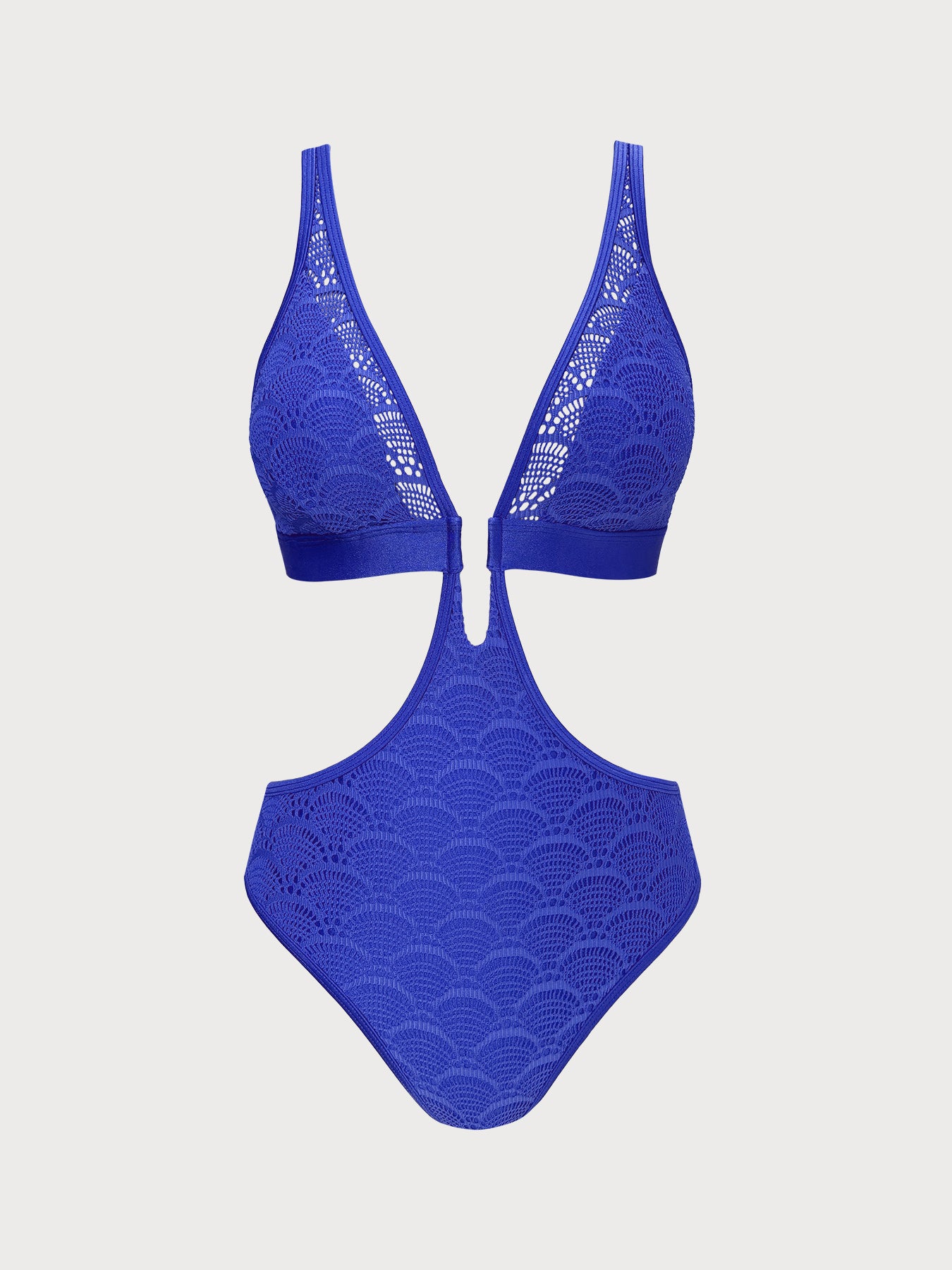 Women Knitted Polyester One Pieces Swimwear Sustainable One-Pieces - BERLOOK