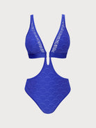 Women Knitted Polyester One Pieces Swimwear Sustainable One-Pieces - BERLOOK