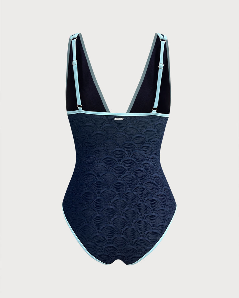 Women Knitted Polyester One Pieces Swimwear Sustainable One-Pieces - BERLOOK