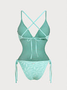 Women Knitted Polyester One Pieces Swimwear Sustainable One-Pieces - BERLOOK