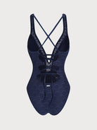 Women Knitted Polyester One Pieces Swimwear Sustainable One-Pieces - BERLOOK