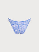 Women Knitted Polyester Printed Bikini Bottoms Sustainable Bikinis - BERLOOK